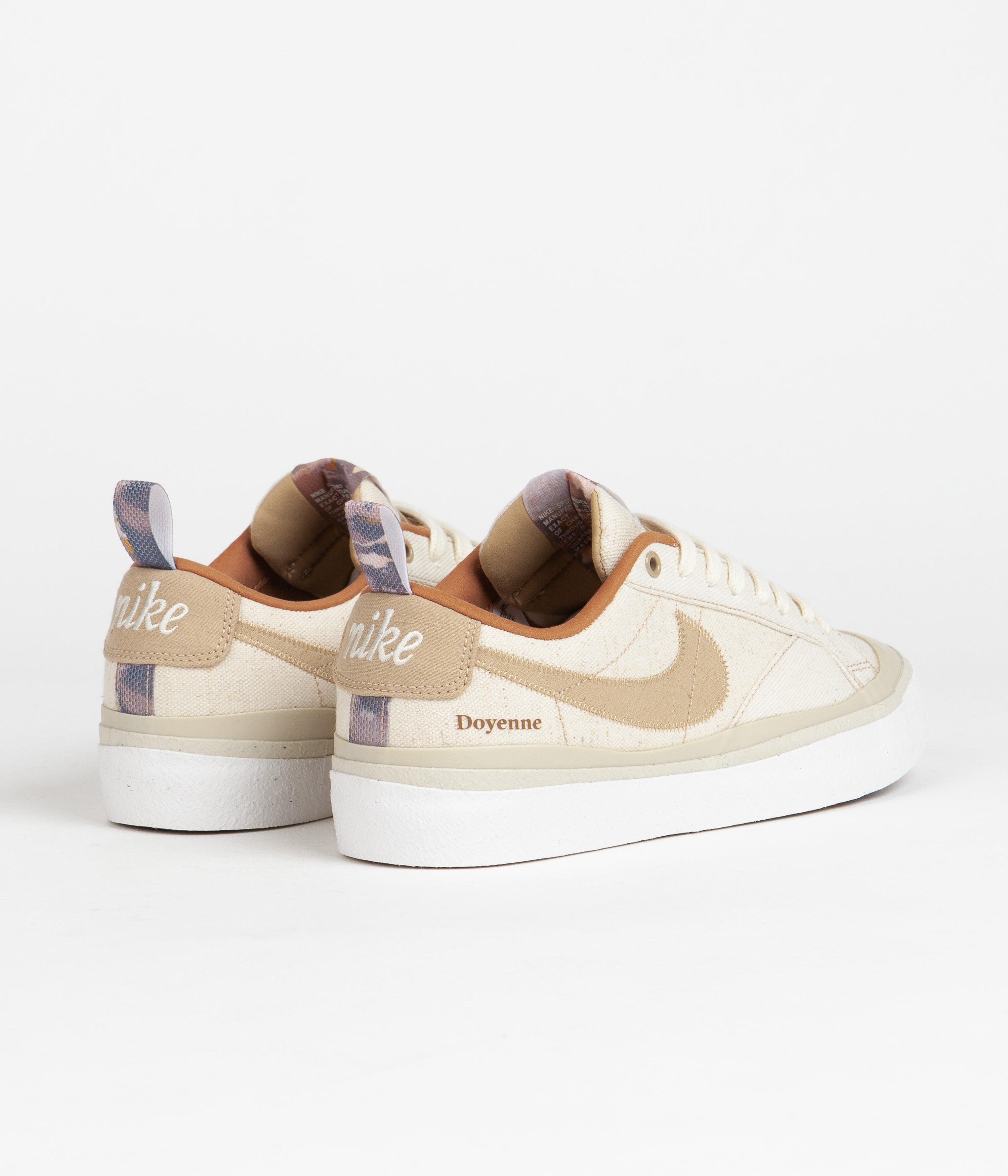 Nike SB x Doyenne Blazer Low Shoes - Coconut Milk / Rattan - Limestone - Rattan