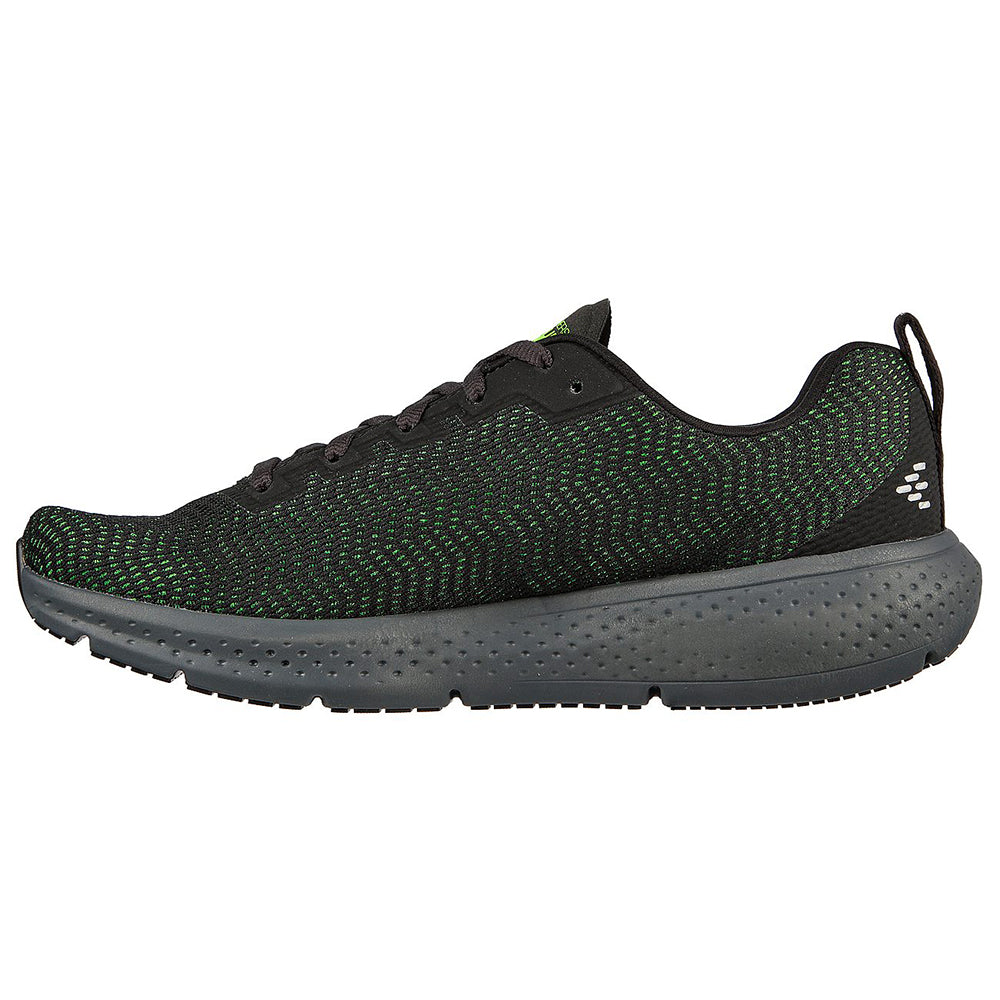 Skechers Men Tech Running GOrun Supersonic Shoes - 246031-BKLM