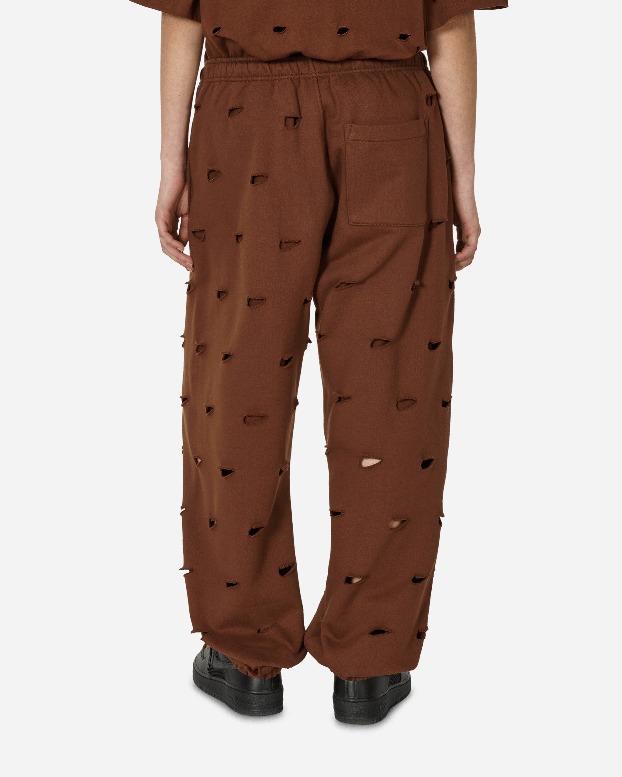 JACQUEMUS Swoosh Sweatpants Cacao Wow