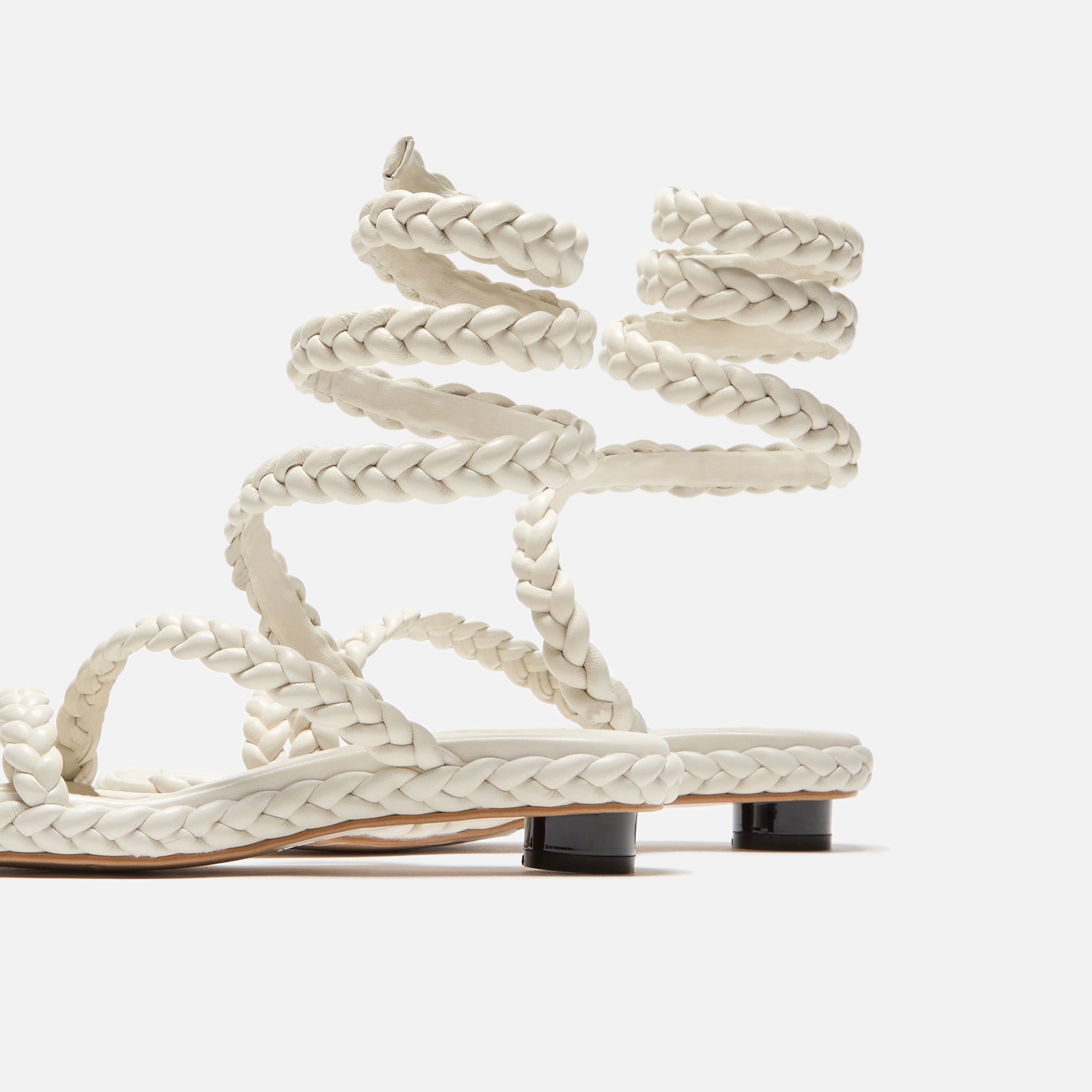 Nora Lozza Maya Sandal - White