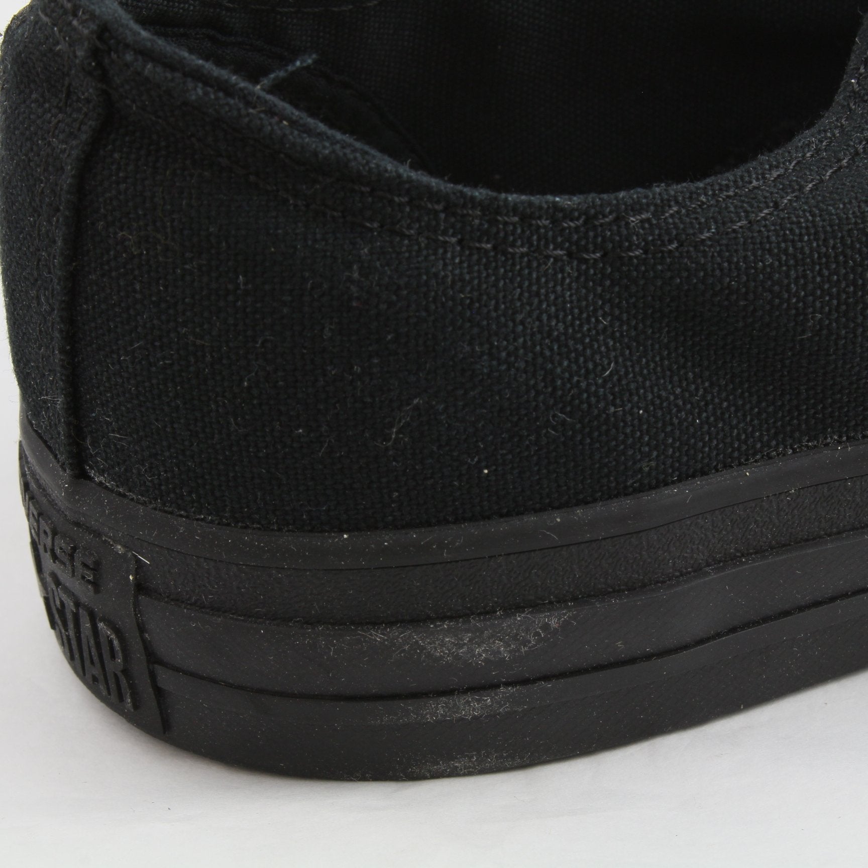 Mens Converse All Star Low Black Mono Trainers