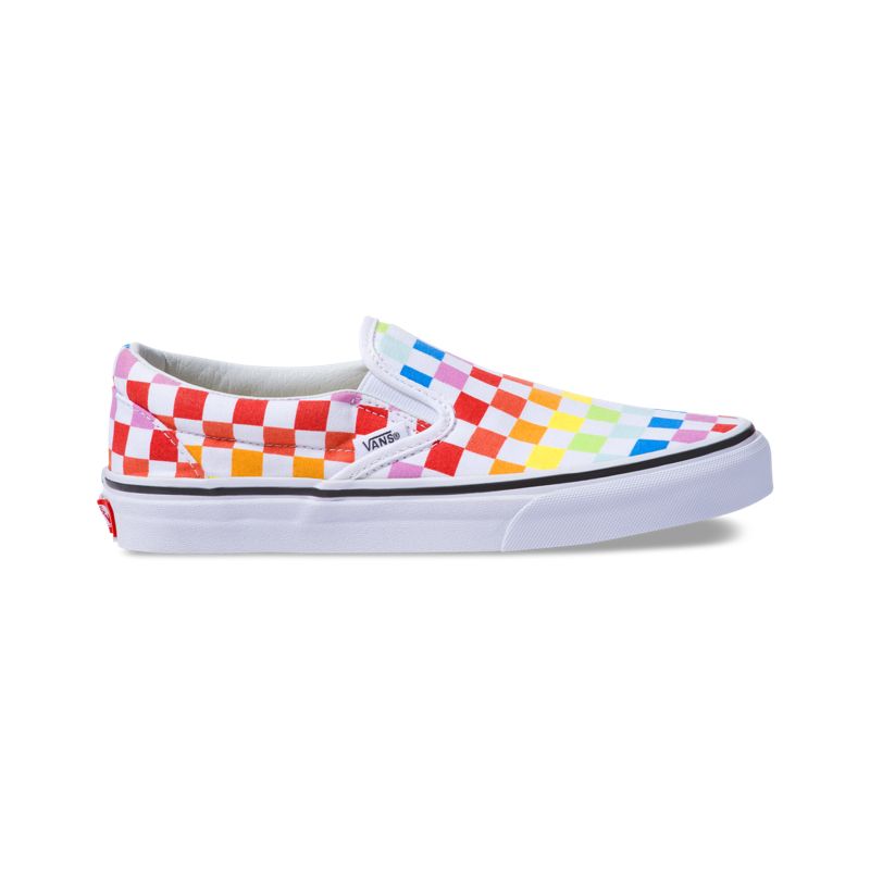 Kids Checkerboard Slip-On