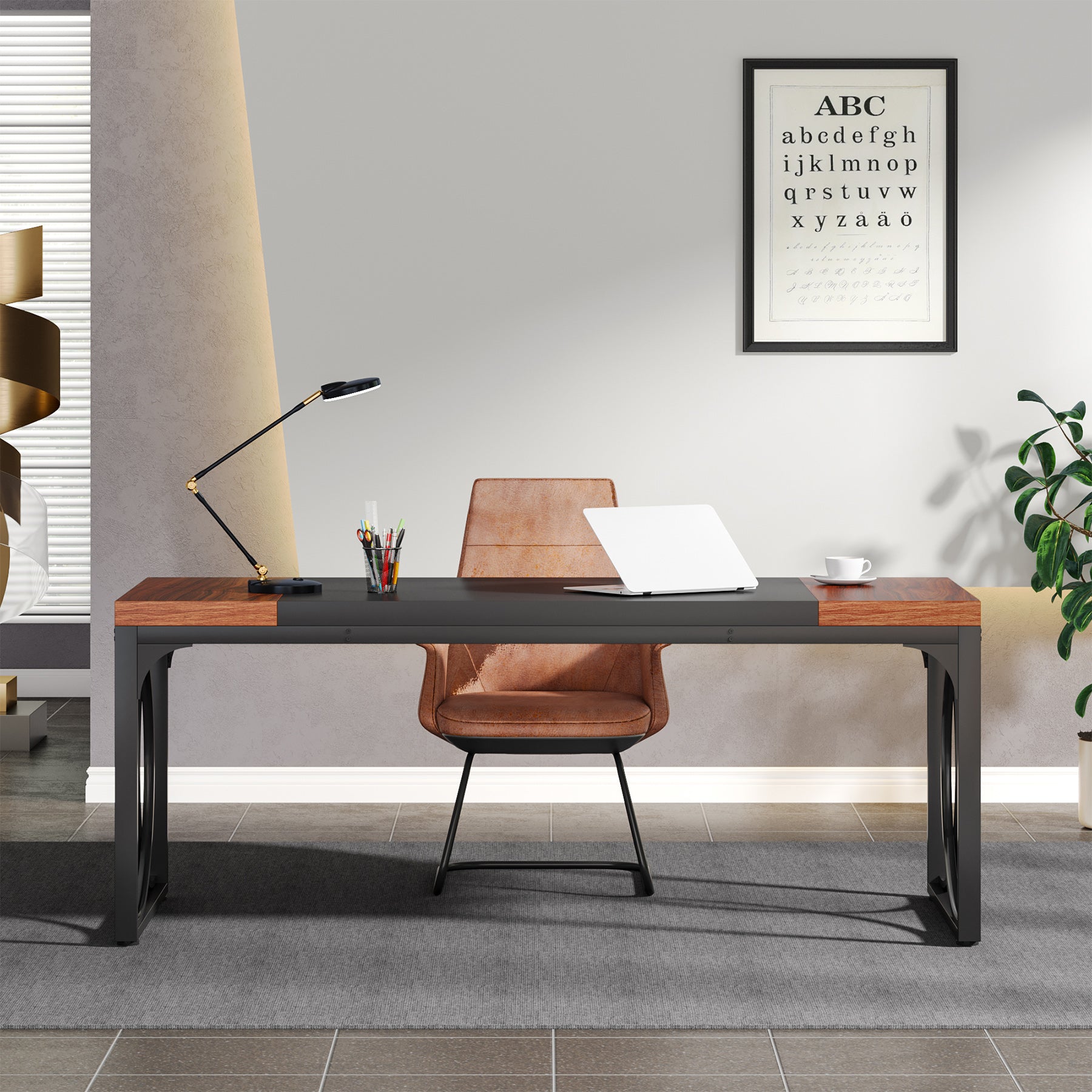 Industrial Executive Desk, 62.99