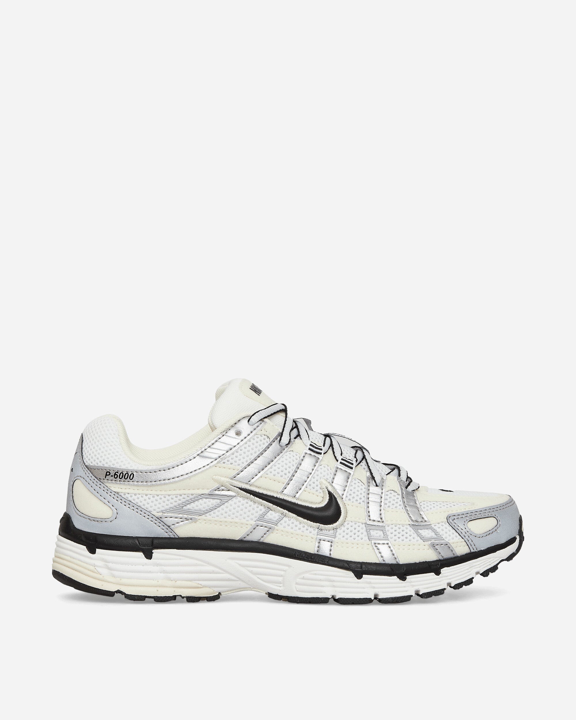 WMNS P-6000 Sneakers Coconut Milk / Summit White / Metallic Silver