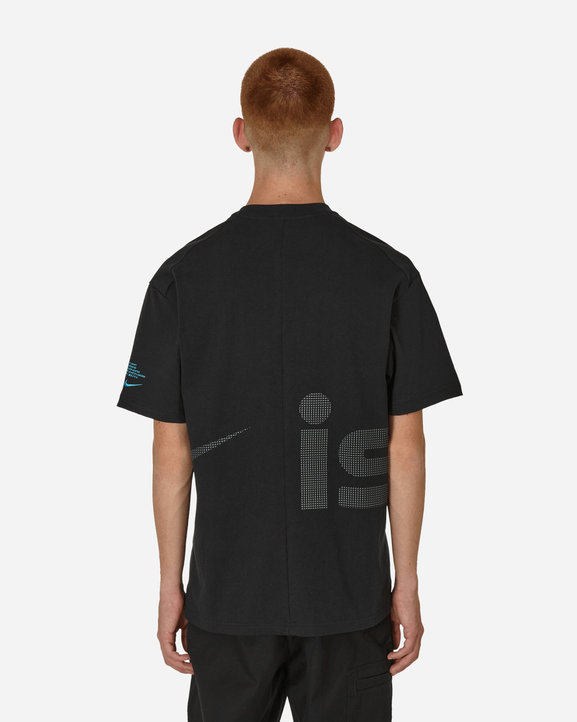 ISPA T-Shirt Black / Baltic Blue / Iron Grey