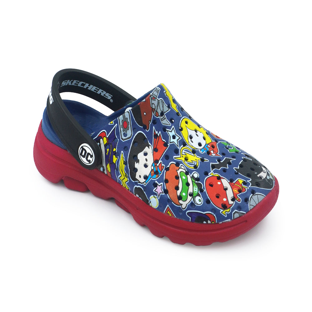 Skechers Girls DC Collection Foamies GOwalk 5 Shoes - 319508L-BLMT