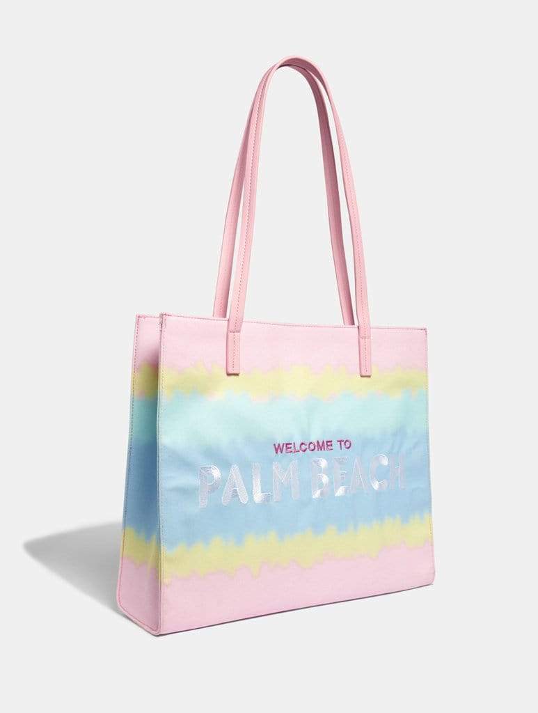 Welcome to Palm Beach Canvas Tote Bag