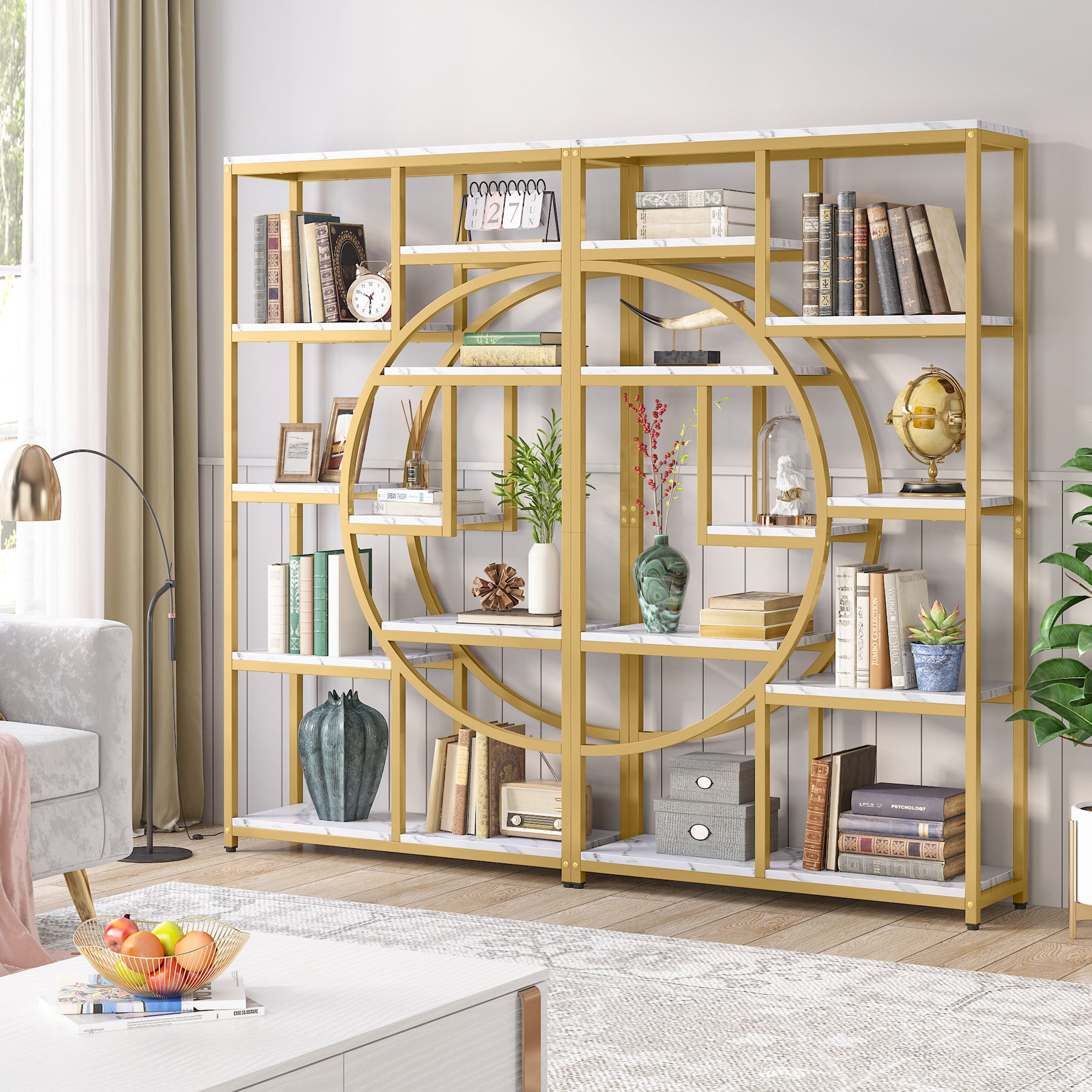 Freestanding Bookshelf, 68.9