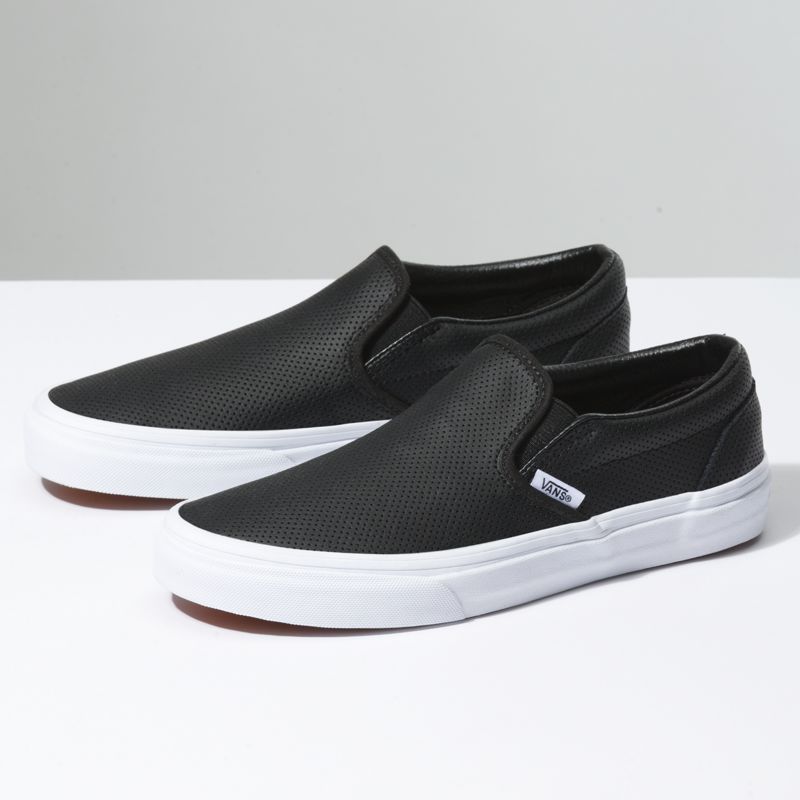 Perf Leather Slip-On