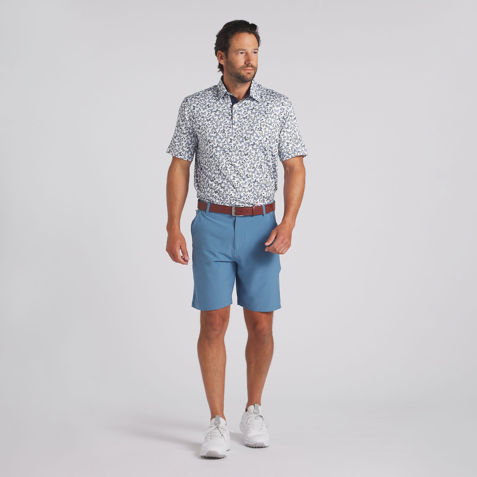 CLOUDSPUN Butterflies Golf Polo