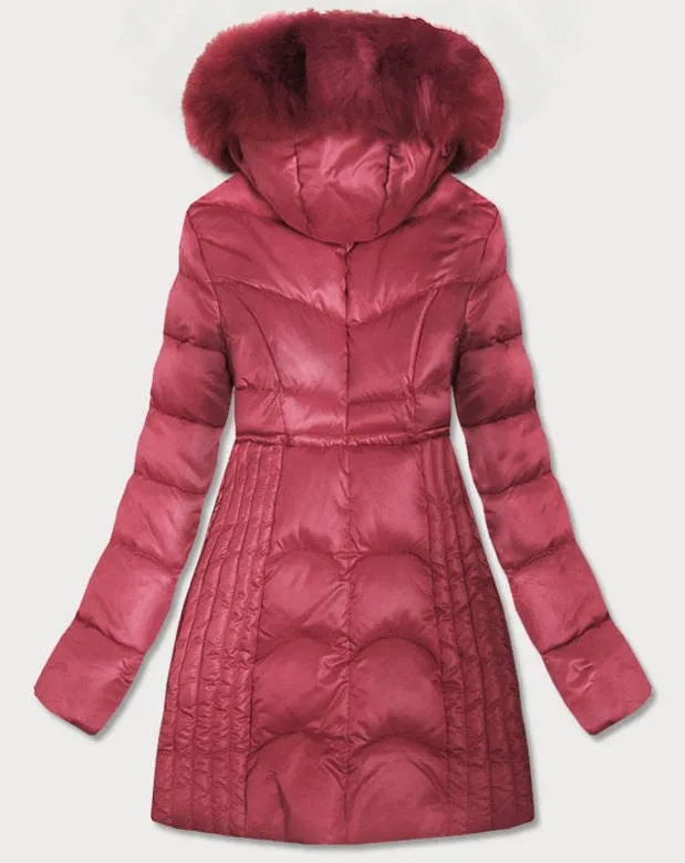 Pink ladies winter coat