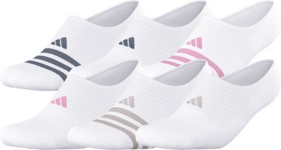 adidas Women's Superlite 3.0 6-Pack Super No Show Socks