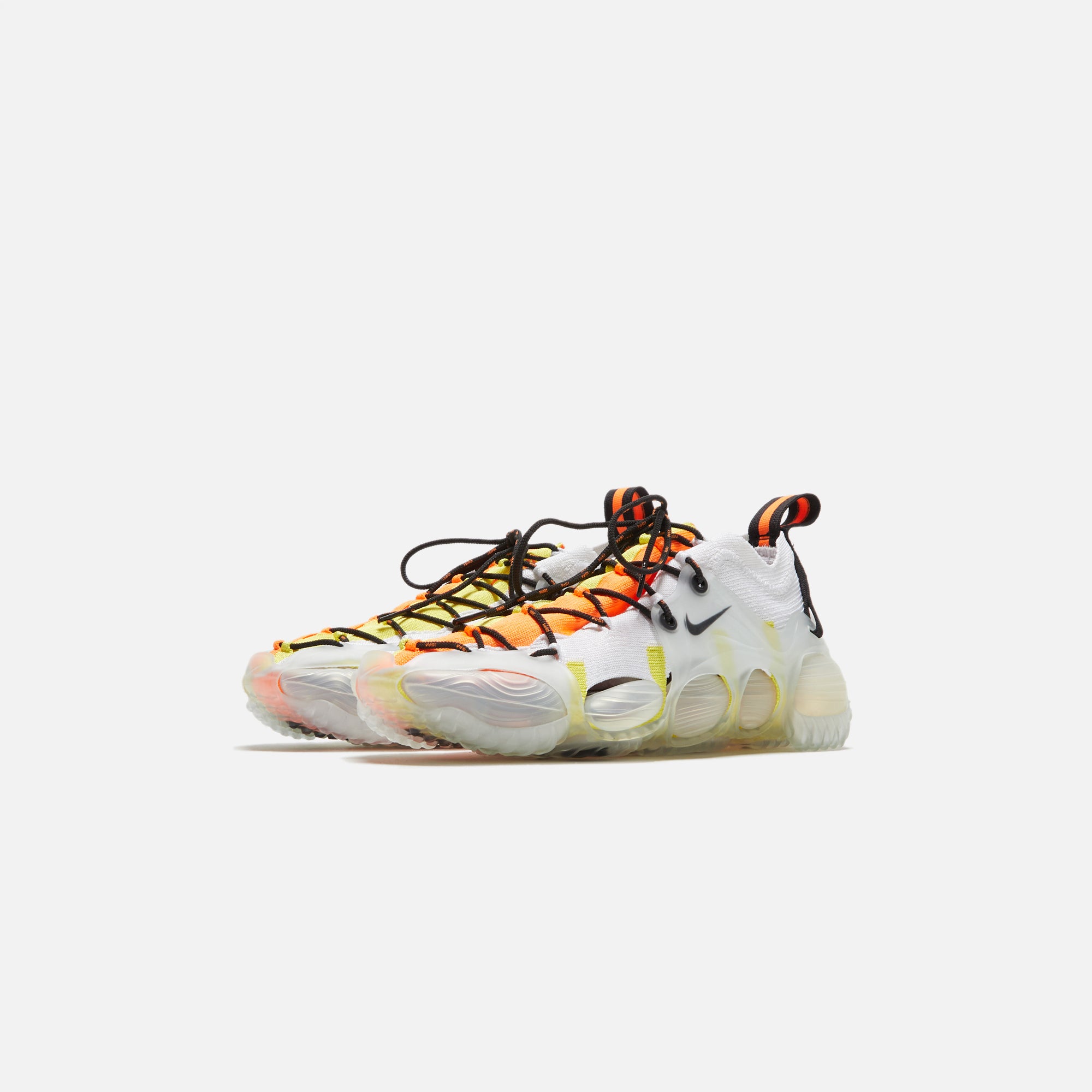 Nike ISPA Link Axis Link - White / Total Orange / Sonic Yellow