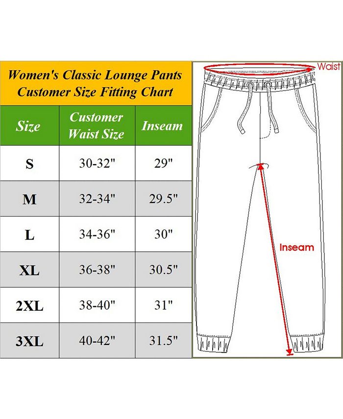 Plus Size Loose Fit Classic Lounge Pants