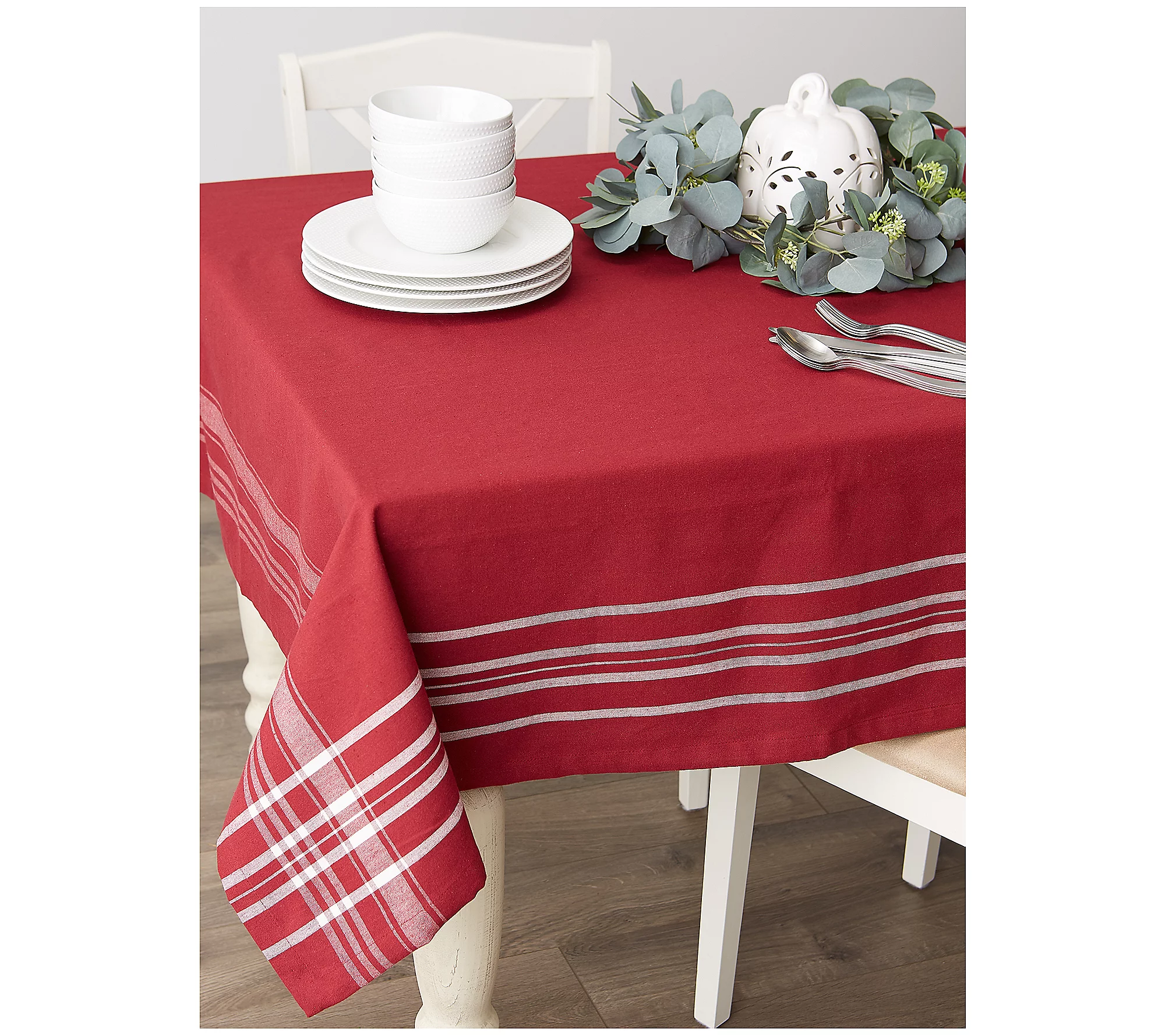 Design Imports Harvest Market Tablecloth 60