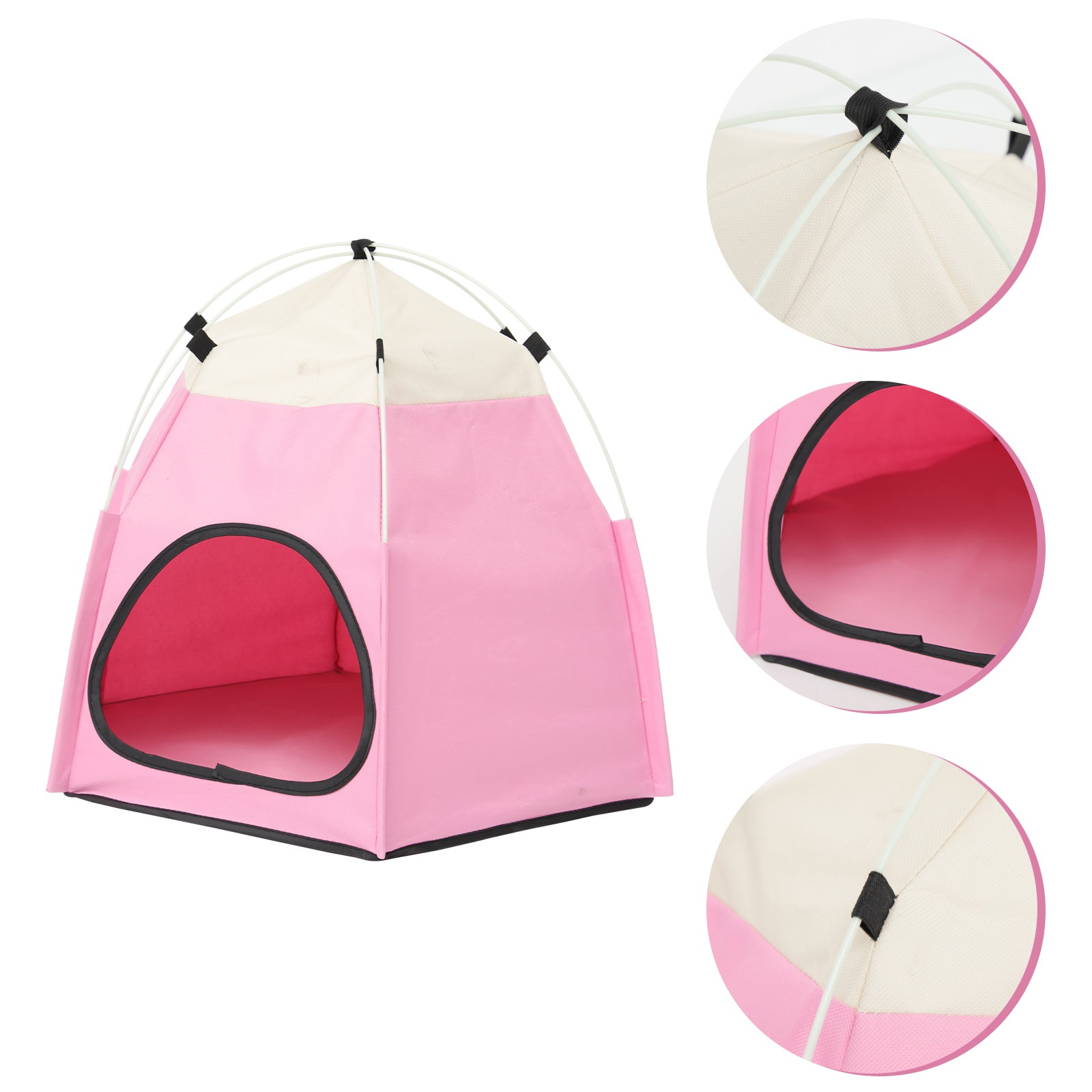Tent Pet Dog Cat House Sleeping Bed TentIndoor Kittendecorative Adorable Household Comfortable Play Napping Foldable