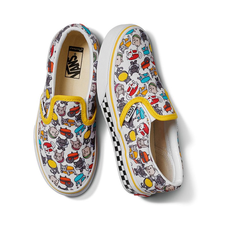 Customs Kids Macaron Slip-On