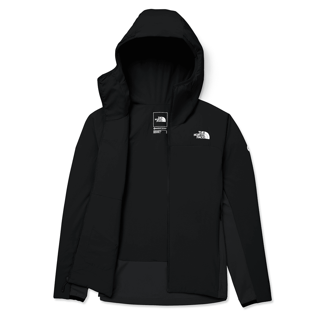 Casaval hooded midlayer - TNF black