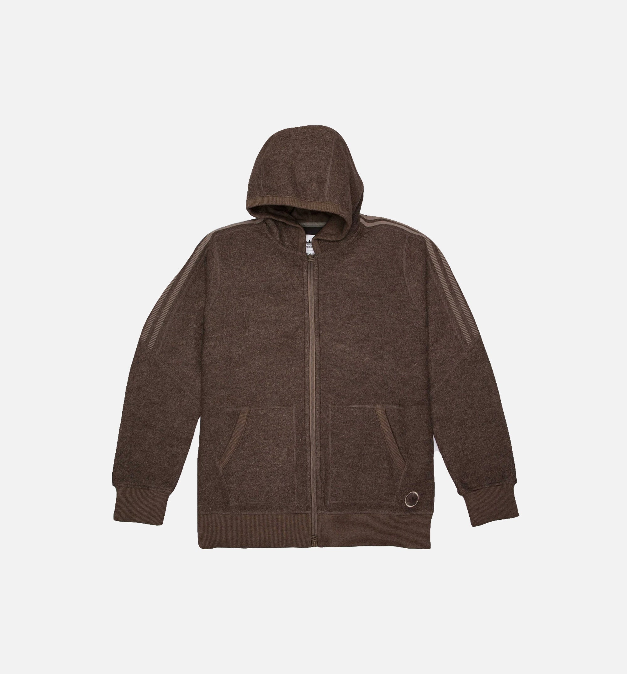 adidas X Wings + Horns Mic Double Waffle Mens Hoodie - Brown