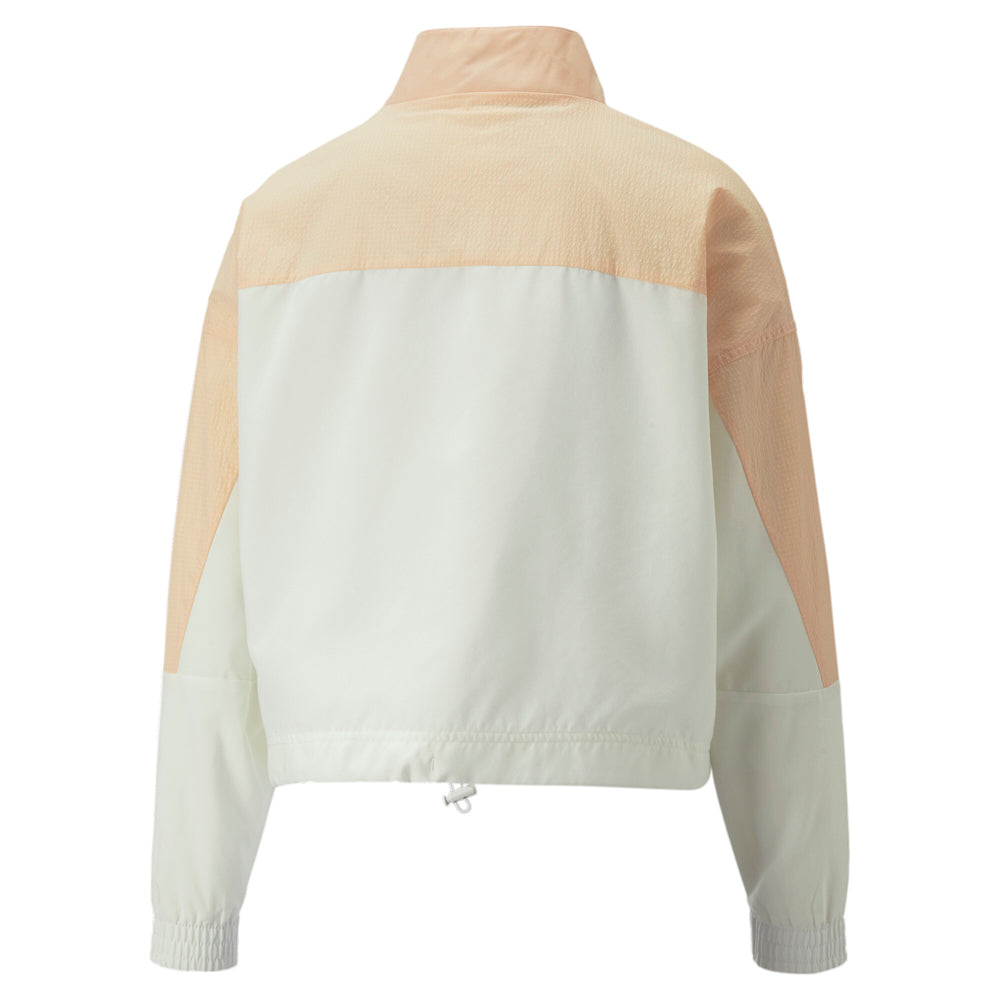 Swxp Relaxed Half Zip Woven Jacket