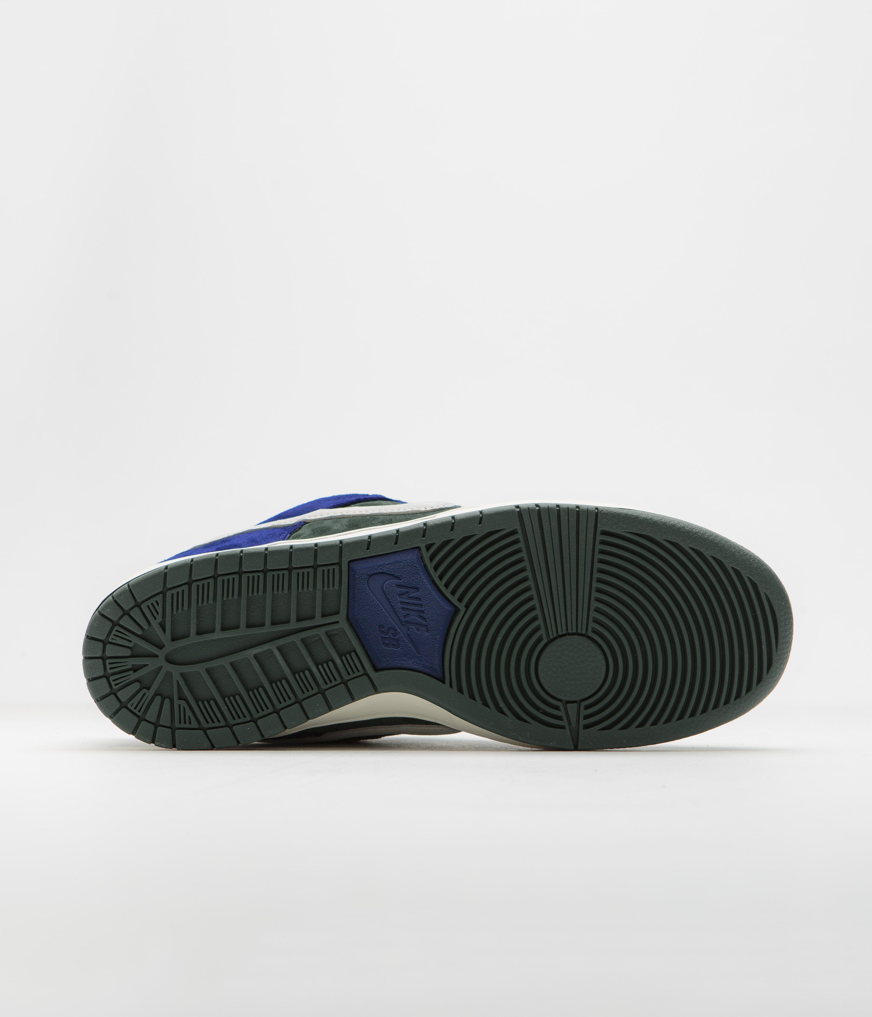 Nike SB Dunk Low Pro 'Wildcard' Shoes - Deep Royal Blue / Sail - Vintage Green