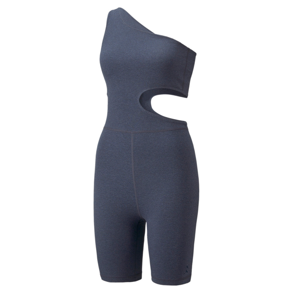 Exhale One Shoulder Leotard Bodysuit