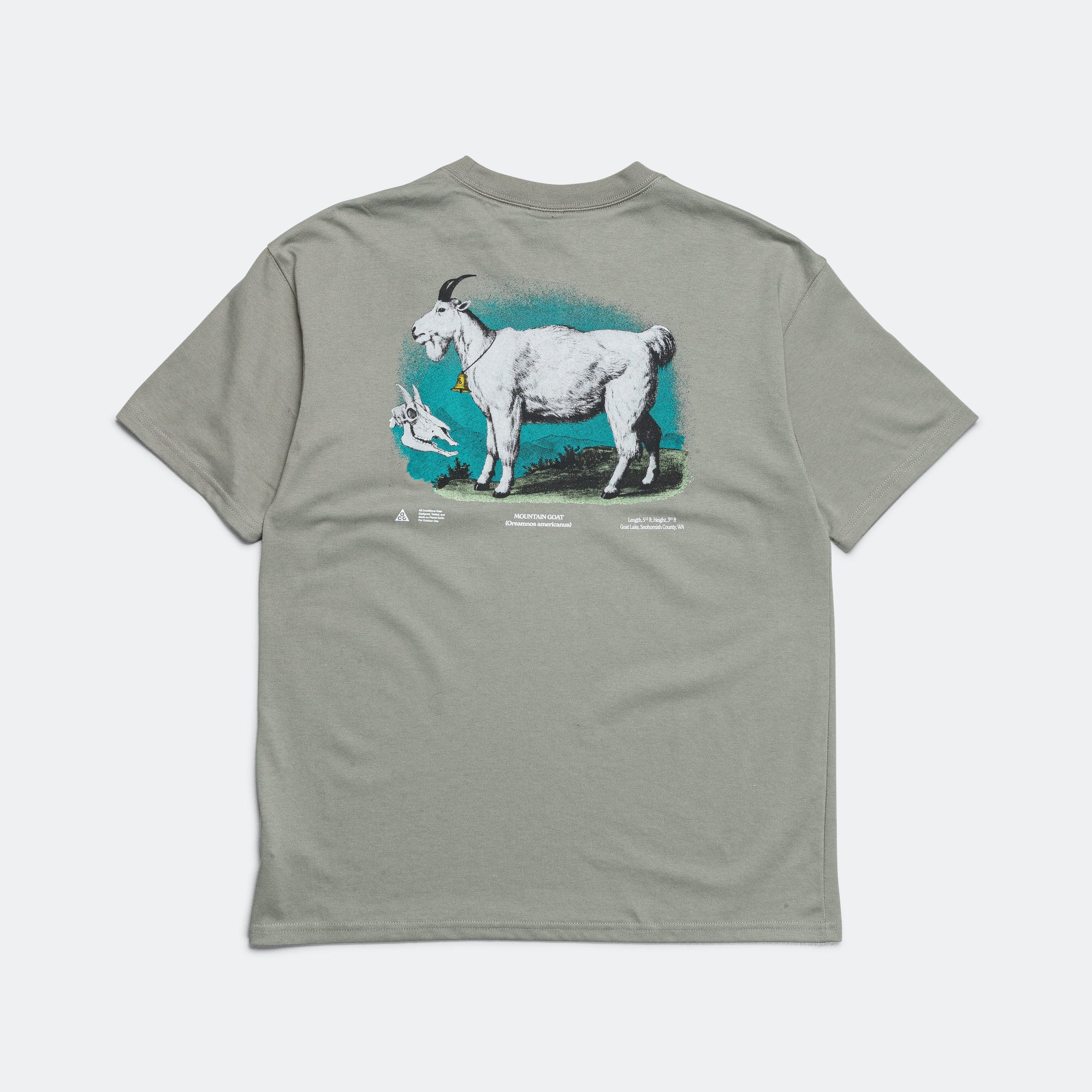 Dri-FIT Goat Tee - Dark Stucco