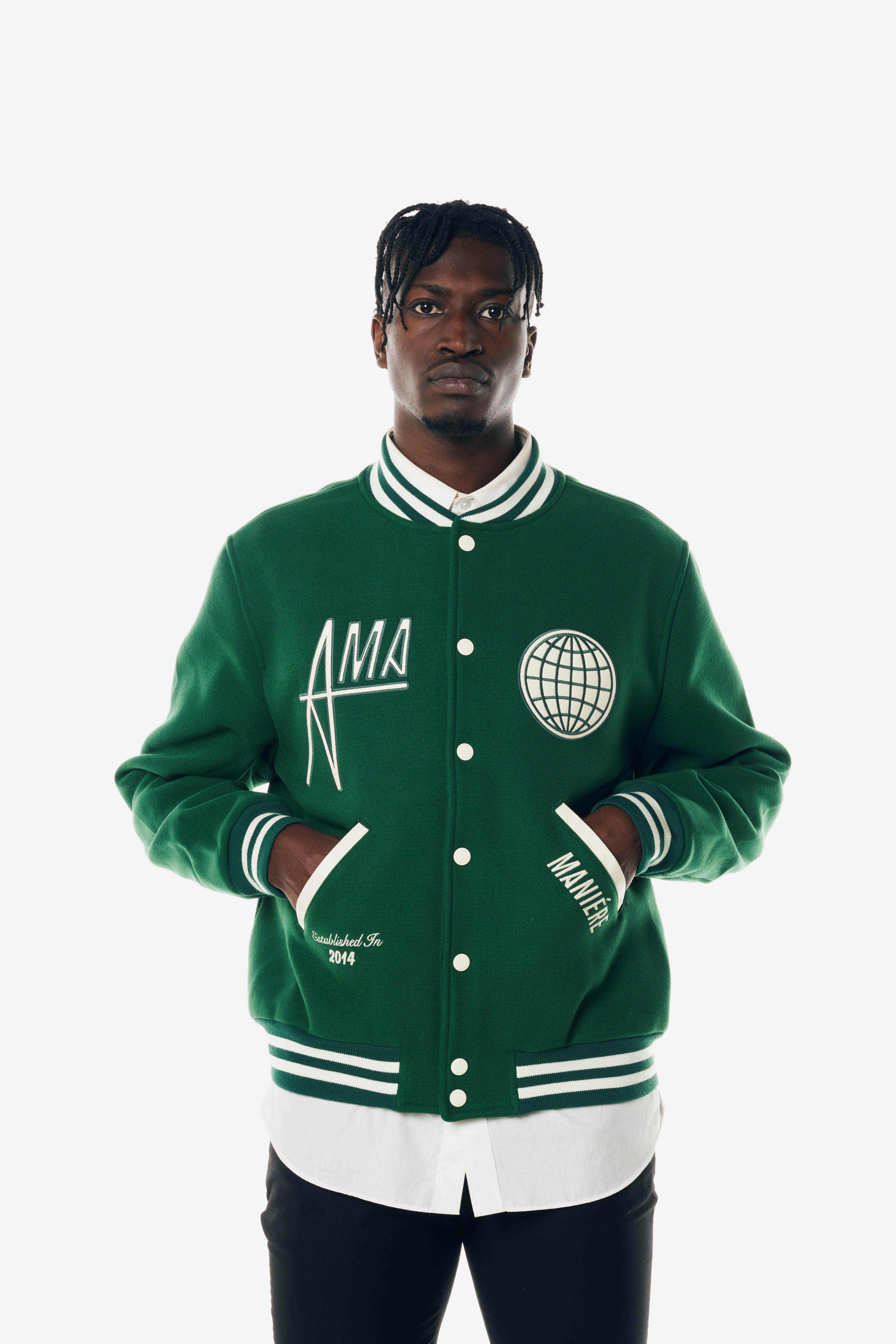 A MA MANIÉRE ANNIVERSARY VARSITY JACKET