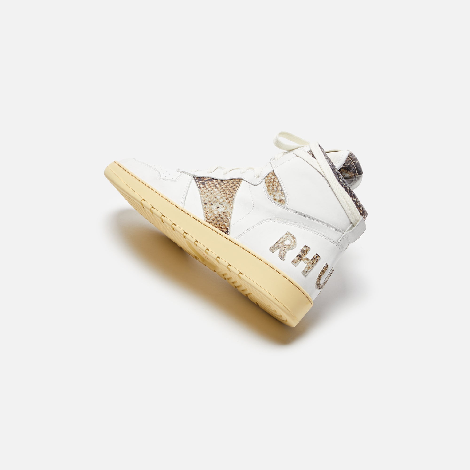 Rhude Rhecess High - White / Snake