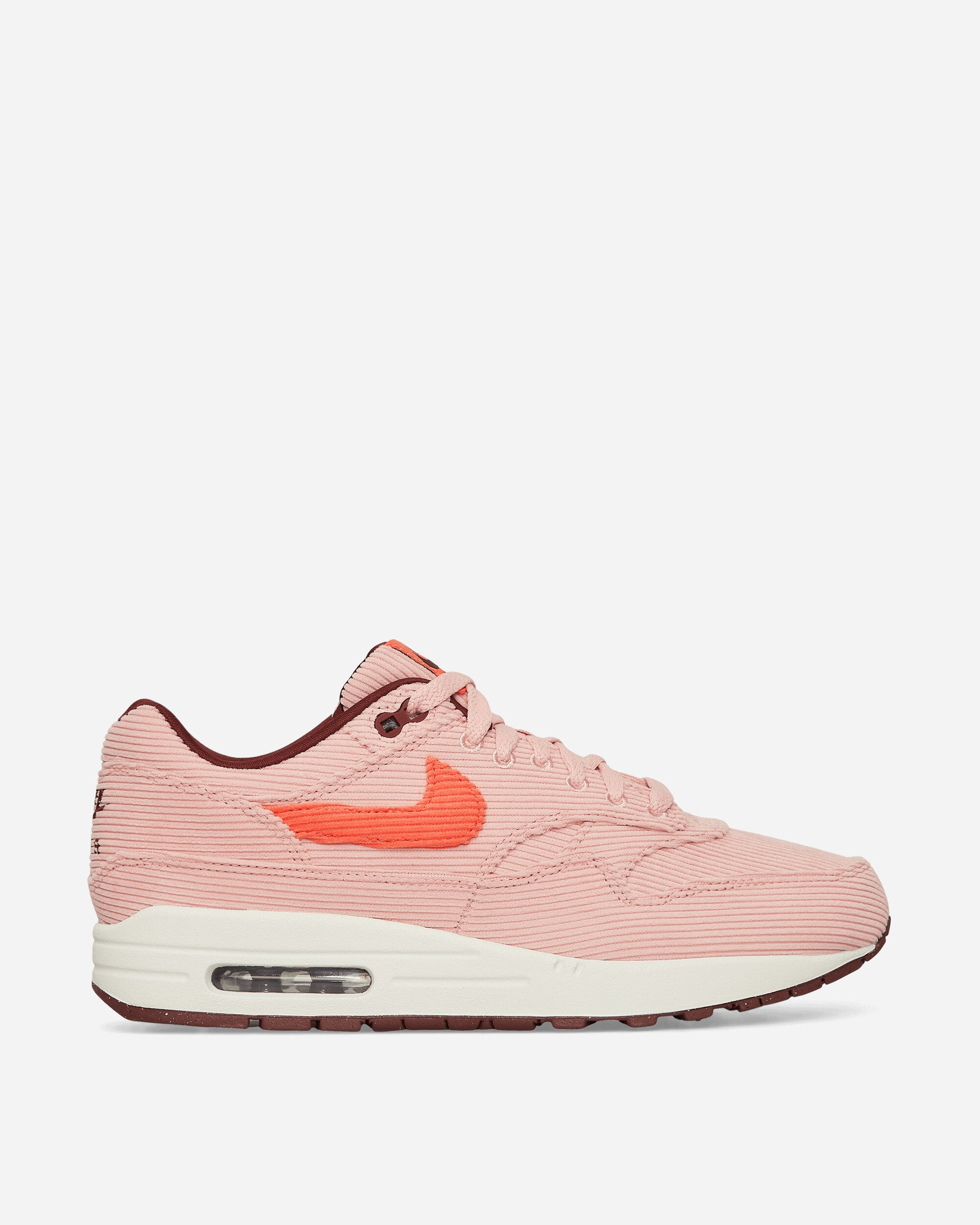 Air Max 1 Premium 'Corduroy' Sneakers Coral Stardust / Bright Coral