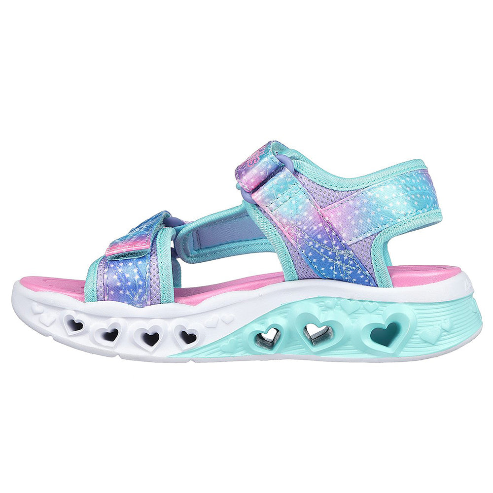 Skechers Girls Flutter Hearts Sandals - 303105L-TQMT