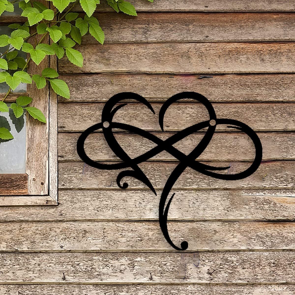 🔥SUMMER HOT SALE - 49% OFF🔥Infinity heart - Steel wall decor Metal Wall art-Buy 2 free shipping🔥