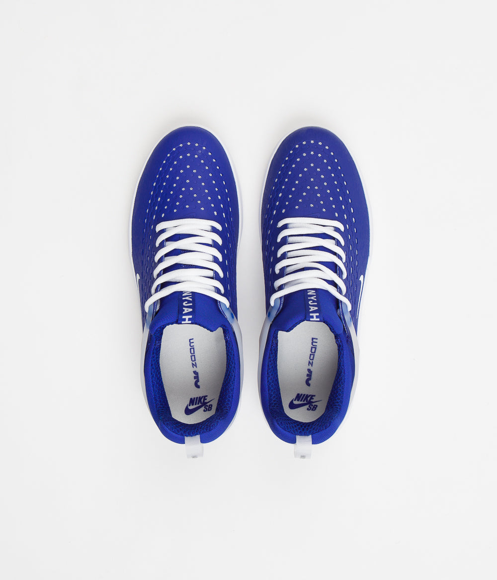 Nike SB Nyjah 3 Shoes - Game Royal / White - Game Royal - Game Royal