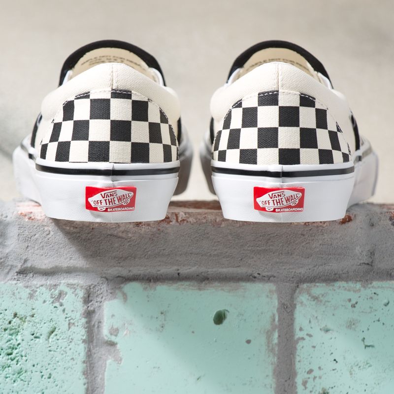 Checkerboard Skate Slip-On