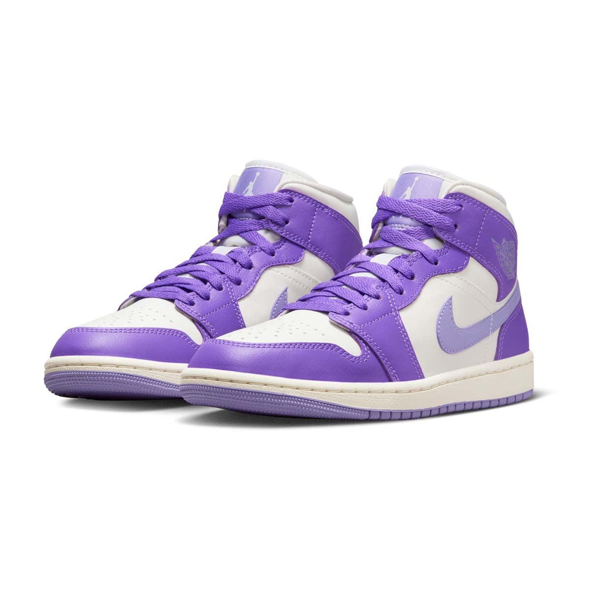 Wmns Air Jordan 1 Mid 'Action Grape'