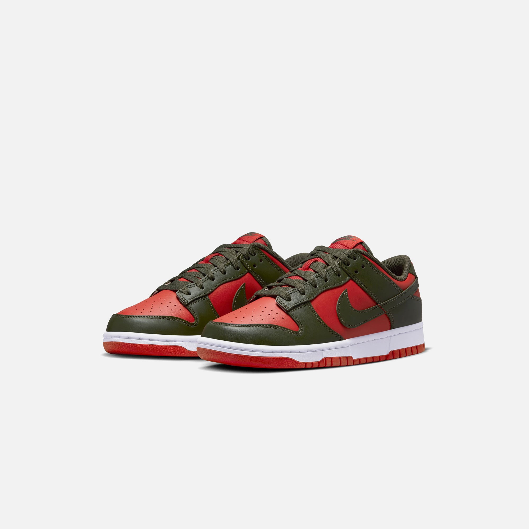 Nike Dunk Low Retro - Mystic Red / Cargo Khaki / White