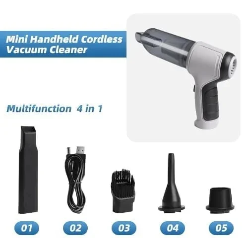 🔥  Promotion 47% OFF - Wireless Handheld Car Vacuum Cleaner