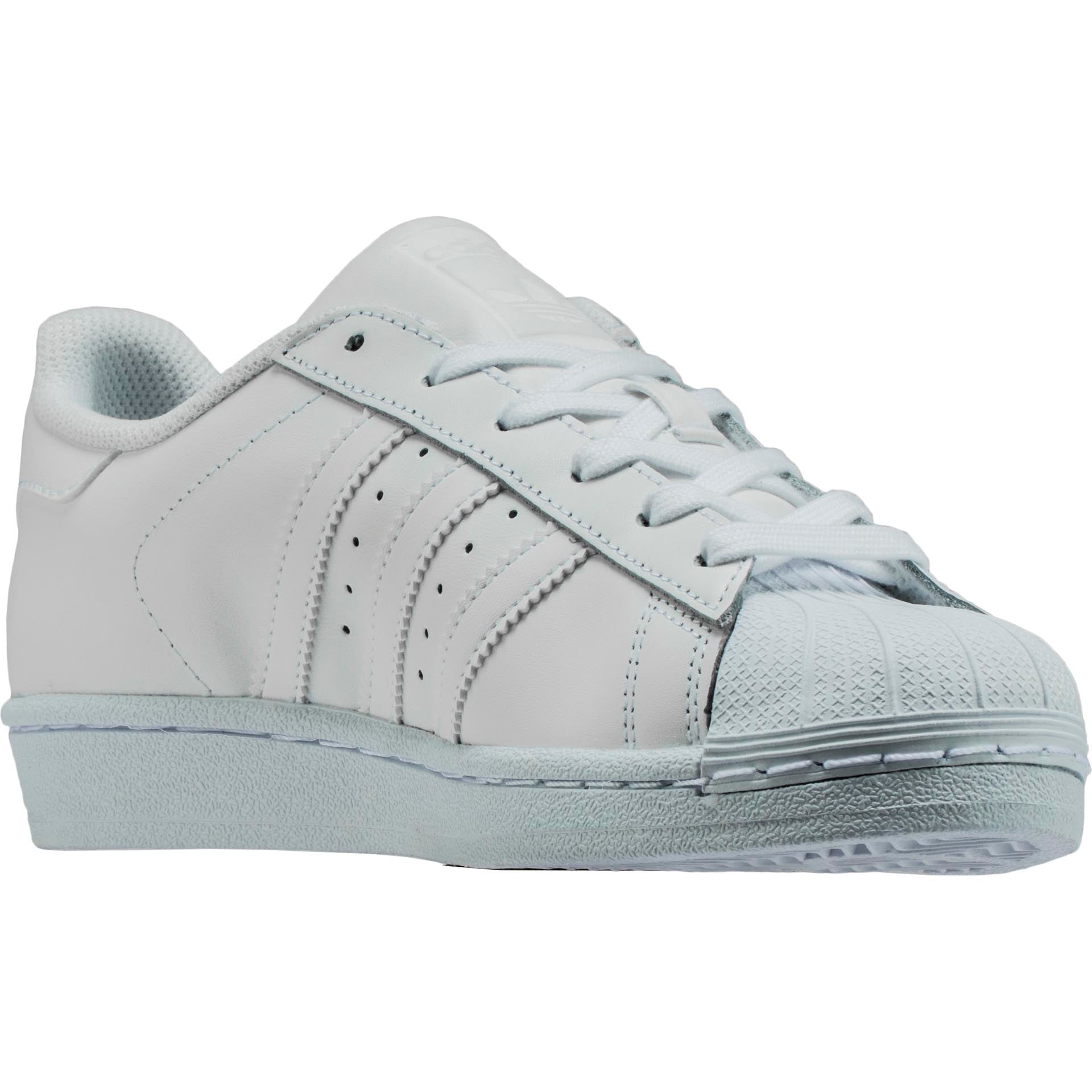 adidas Original Superstar Foundation Grade School - White