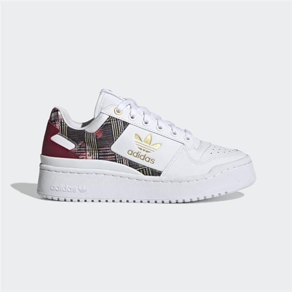 ADIDAS HER STUDIO LONDON FORUM BOLD WHITE/ BURGANDY/ PRINT