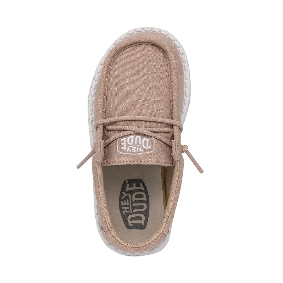 Wally Toddler Slub Canvas - Tan