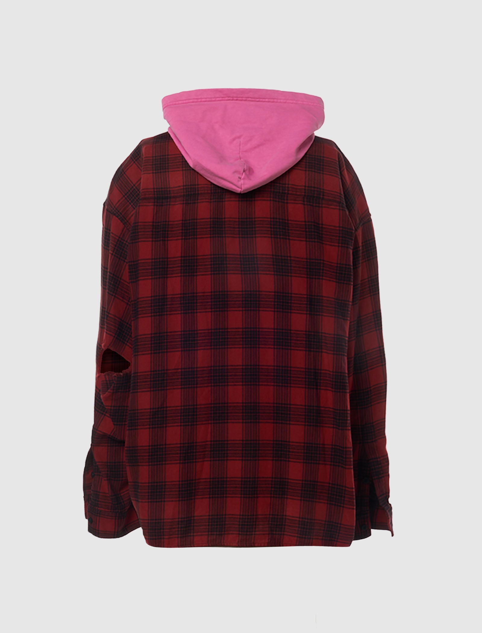 HOODED OVERSIZED SHIRT