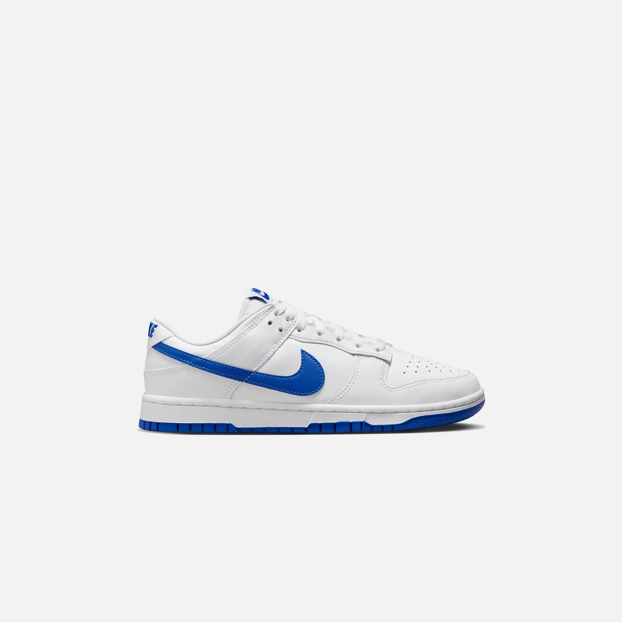 Nike Dunk Low Retro - White / Hyper Royal