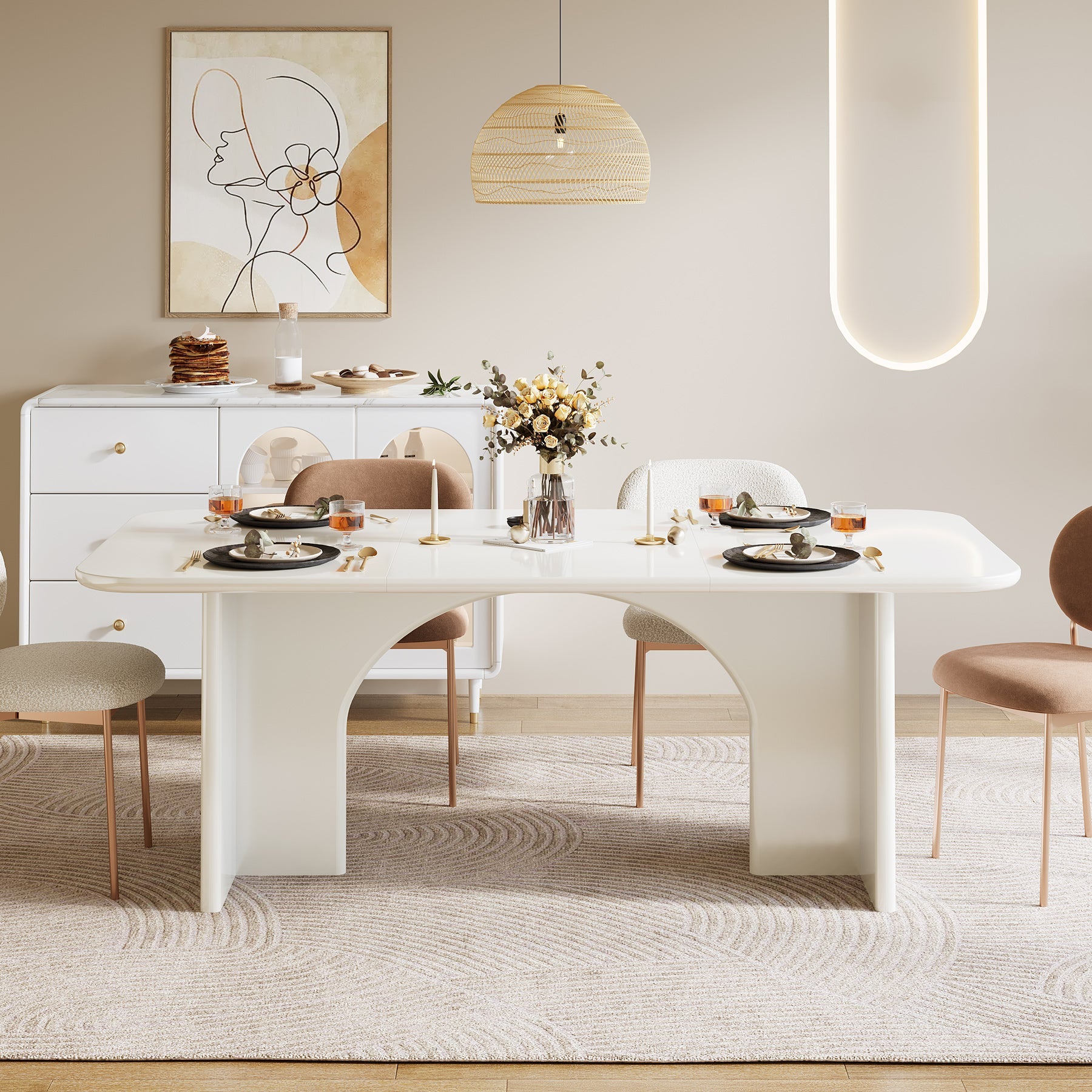 Modern Dining Table, 63