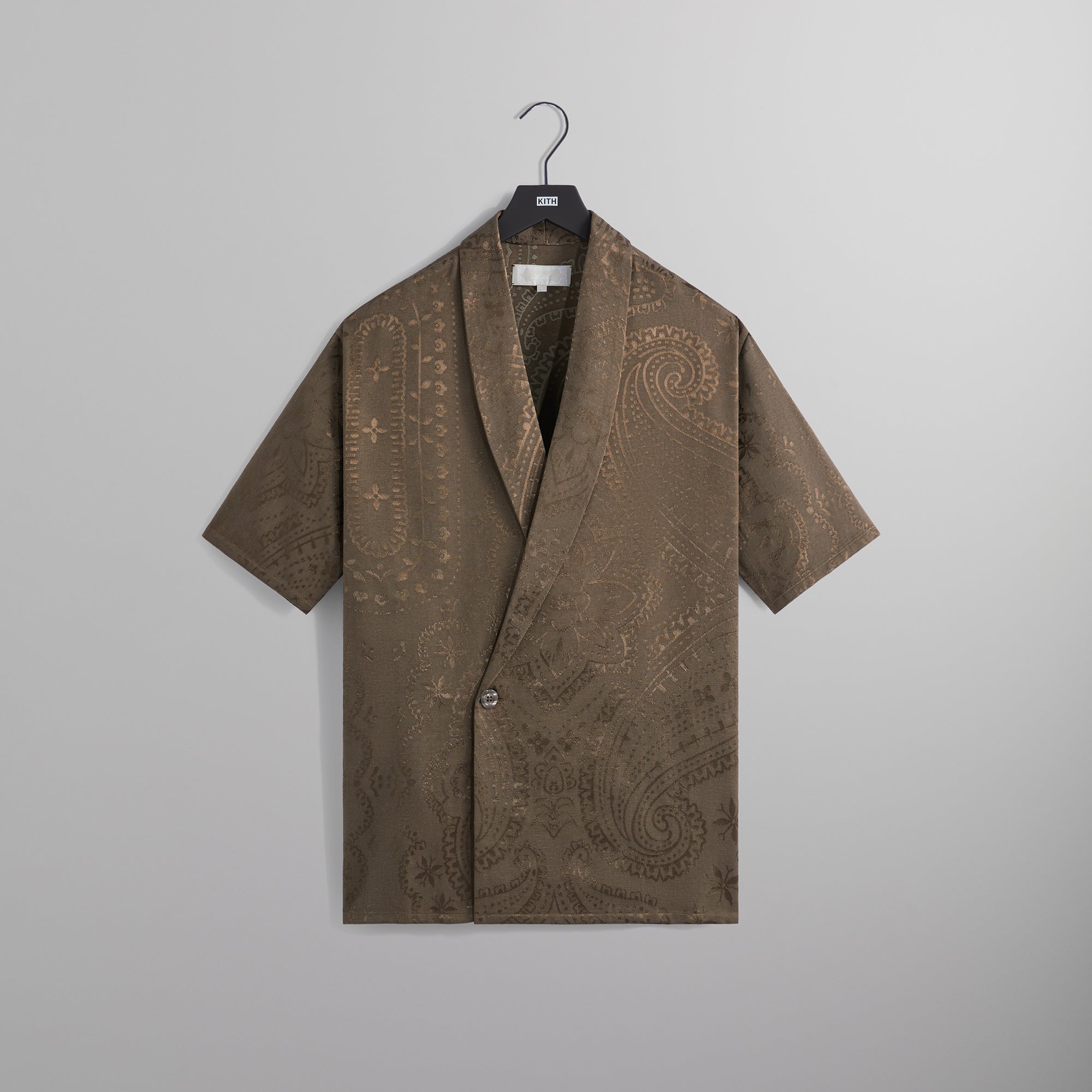 Kith Jacquard Faille Thompson Crossover Shirt - Silo