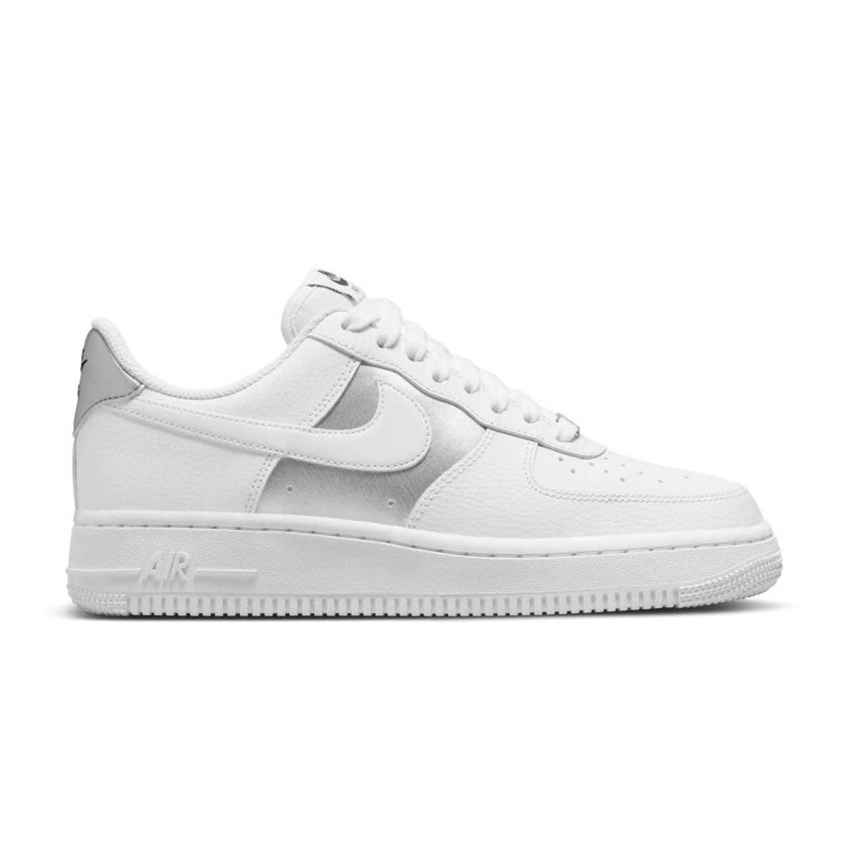 Wmns Air Force 1 ’07 'White Metallic Silver'