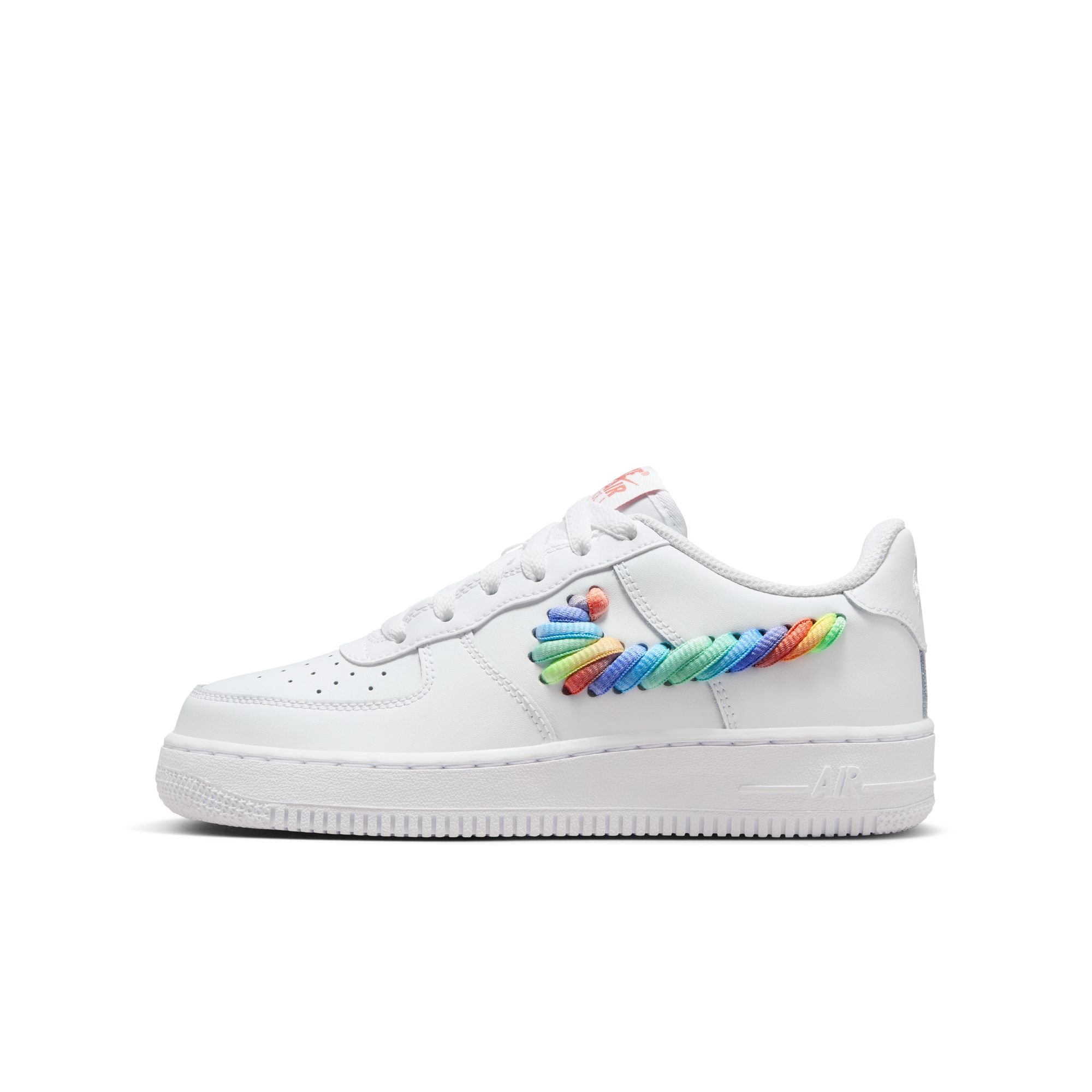 Nike Air Force 1 lv8 GS White/Multi-Color-Terra Blush FQ4948-100