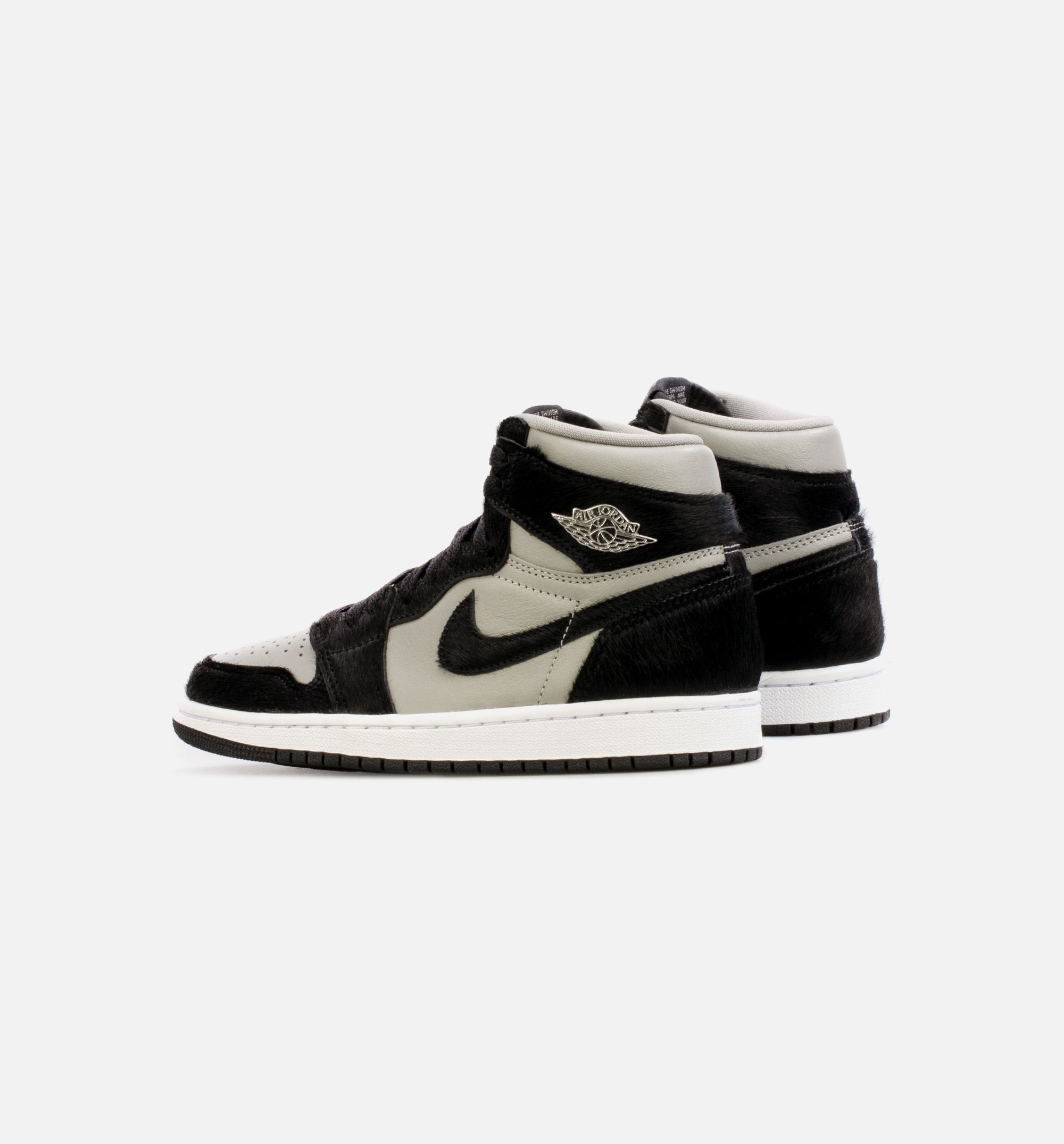 Air Jordan 1 High OG Twist 2.0 Womens Lifestyle Shoe - Black/Grey Free Shipping