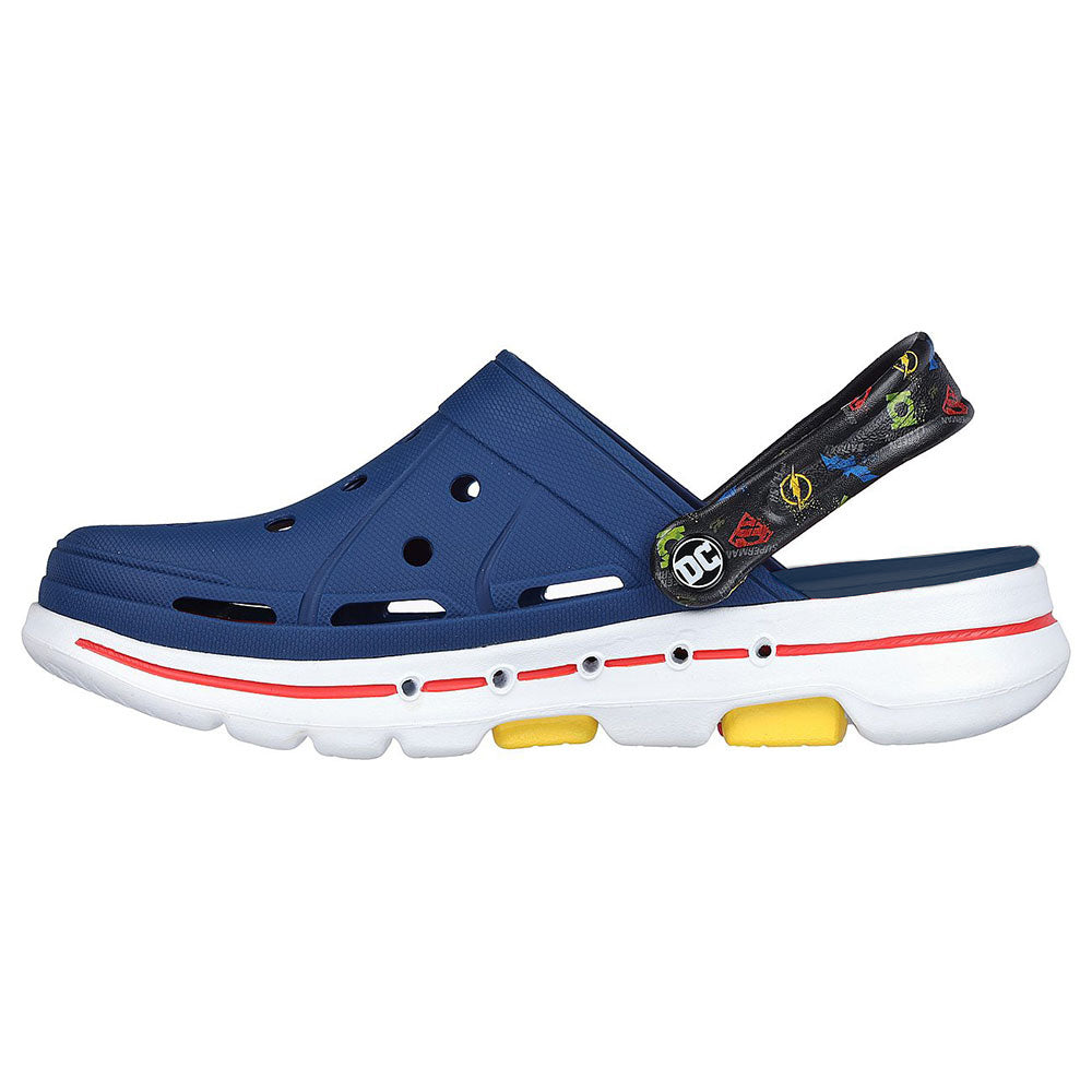 Skechers Men DC Collection Foamies GOwalk 5 Shoes - 802015-BLU