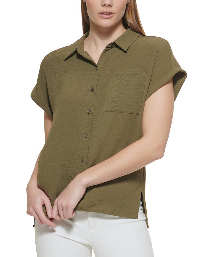 Short Sleeve Button Down Shirt