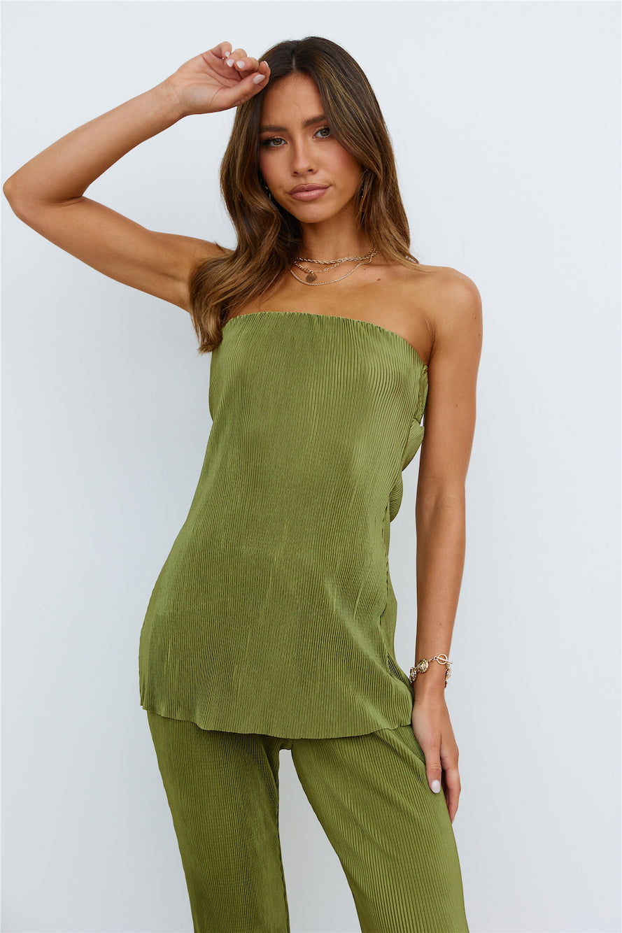 Cover Girl Top Olive